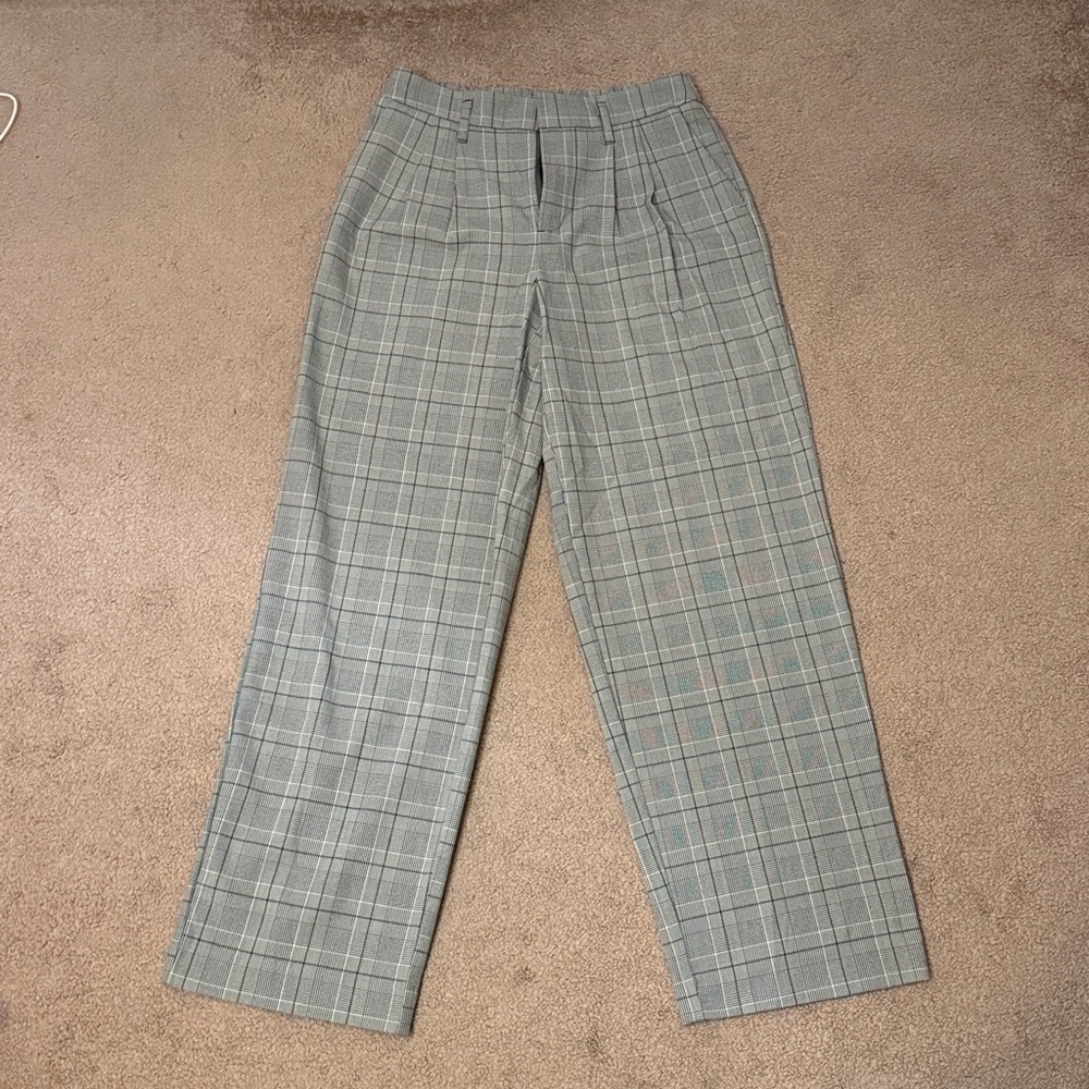 a new day Black and White Checkered Pants